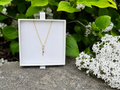 18K Gold Lucky Horn Necklace (750)