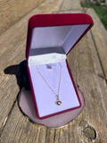 18K Gold Heart Necklace (750)